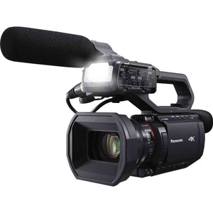 Panasonic HC-X2100 UHD 4K 3G-SDI/HDMI Pro Lightweight Camcorder with 24x Zoom - Bundle Panasonic