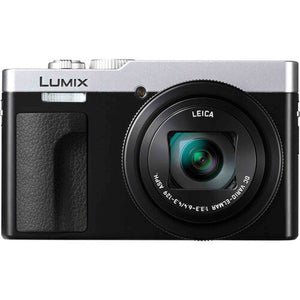 Panasonic ZS99 Point and Shoot Compact Travel Digital Camera Silver - Bundle Panasonic