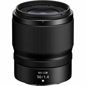 Nikon NIKKOR Z 50mm f/1.4 Mirrorless Camera Lens Nikon Z + Sling Backpack + More - Reconditioned Nikon