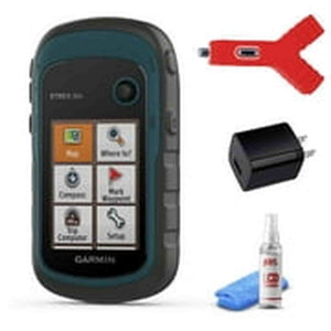 Garmin eTrex 22x, Handheld GPS Navigator with 6Ave Travel Kit 010-02256-00