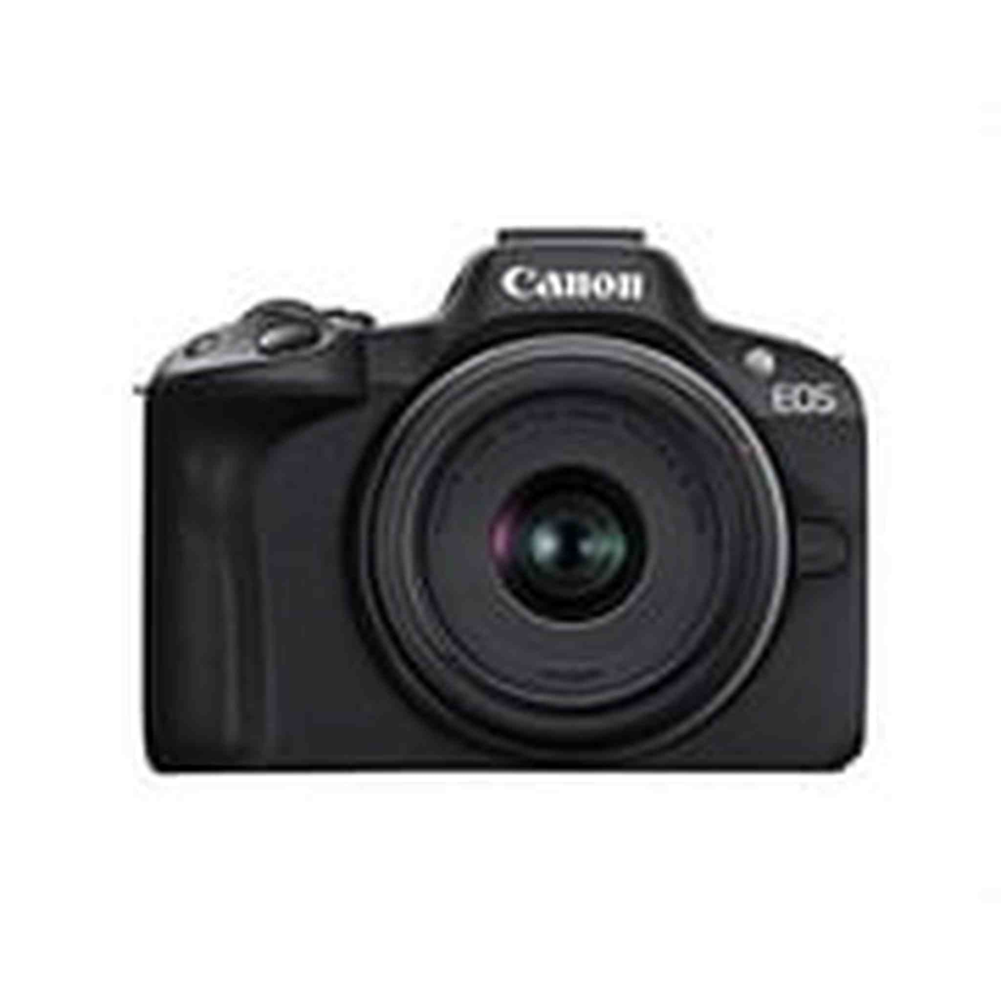 Canon EOS R50 Mirrorless Vlogging Camera Black w/RF-S18-45mm F4.5-6.3 is STM & RF-S55-210mm F5-7.1 is STM Lenses, 24.2 MP, 4K Video, Subject Detection & Tracking, Compact, Smartphone Connection Canon