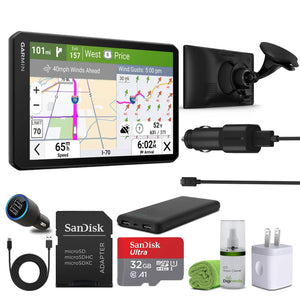 Garmin dezl OTR720, Large, Easy-to-Read 7” GPS Truck Navigator Bundle Garmin