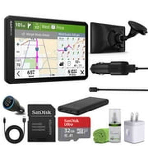 Garmin dezl OTR720, Large, Easy-to-Read 7” GPS Truck Navigator Bundle Garmin