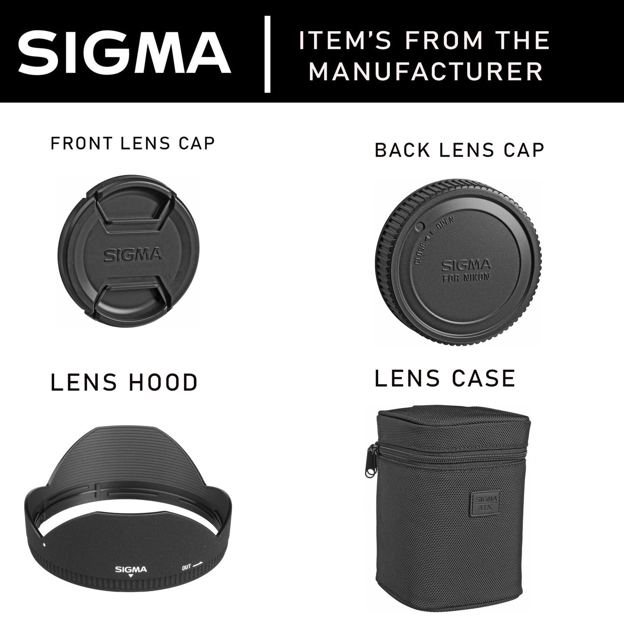 Sigma 10-20mm f/3.5 EX DC HSM Lens for Nikon F Deluxe Bundle With Accessories Sigma
