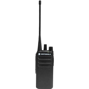 Motorola CP100D Analog UHF Portable Non-Display Two Way Radio, 16 Channel, 4 Watt - 4 Pack Bundle Motorola Solutions