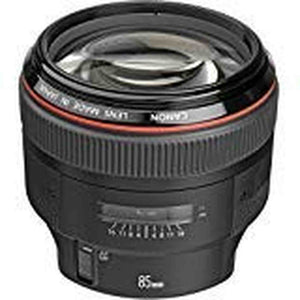 Canon EF 85mm f1.2L II USM Lens for Canon DSLR Cameras - Fixed International Version - Used Canon