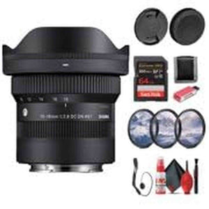 Sigma 10-18mm f/2.8 DC DN Contemporary Lens Sony E Bundle