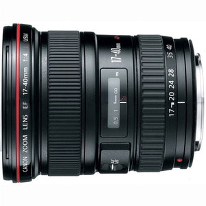 Canon EF 17-40mm f/4L USM Ultra Wide Angle Zoom Lens for Canon SLR Cameras - White Box Bulk Packaging Canon
