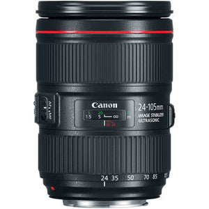 Canon EF 24-105mm f/4L IS II USM Lens International Model with Cleaning Kit and Filter Kits Bundle Canon