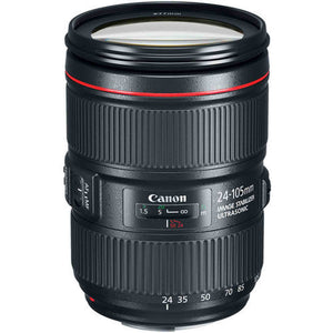 Canon EF 24-105mm f/4L IS II USM Lens International Model with Cleaning Kit and Filter Kits Bundle Canon