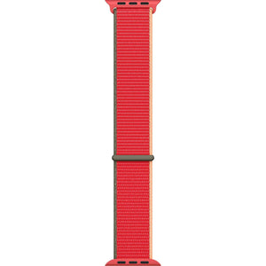 Apple Watch 44mm Sport Loop - Red with USB-C Charging Block Bundle Apple