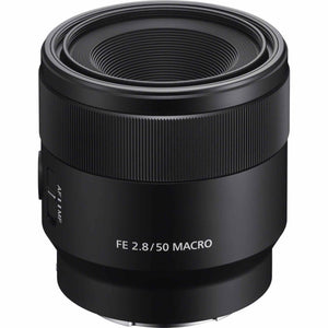 Sony FE 50mm f/2.8 Macro Lens + Cleaning Kit + Lens Filter Kit + Lens Cap Sony