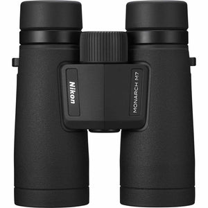 Nikon 10x42 Monarch M7 Roof Prism Waterproof, Fogproof, Lightweight Binoculars + More Nikon