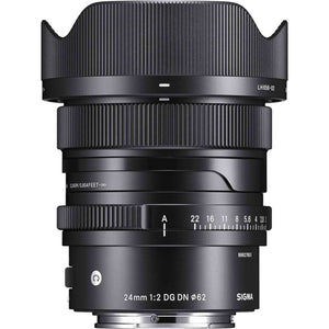 Sigma 24mm f/2 DG DN Contemporary Lens for Sony E Bundle Sigma