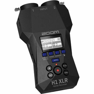 Zoom H1 XLR Portable Audio Recorder for Video + MDR-7506 Headphones, Bundle