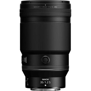Nikon NIKKOR Z 35mm f/1.2 S Pro Lens Nikon Z + Lens Filter Kit + Cleaning Kit - Bundle