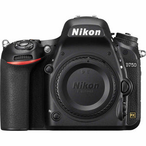 Nikon D750 FX-format Digital SLR Camera 1543 Bundle - Reconditioned Nikon