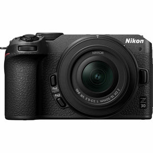 Nikon Z30 Lightweight Mirrorless Camera with 16-50mm Zoom Lens 1749 Bundle - Reconditioned Nikon