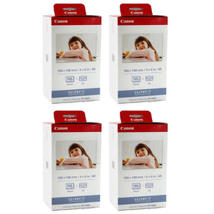 Canon KP-108IN Color YBXJPq Ink and 4 x 6 Paper Set, 108 Count Pack of 4 Canon