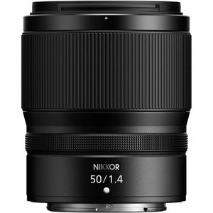 Nikon NIKKOR Z 50mm f/1.4 Mirrorless Camera Lens Nikon Z + Sling Backpack + More - Reconditioned Nikon