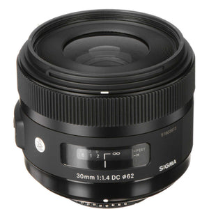 Sigma 30mm f/1.4 DC HSM Art Lens for Nikon Bundle Sigma