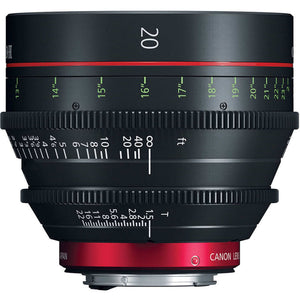 Canon CN-E 20mm T1.5 L F Cinema Lens EF Mount + Mount Adapter EF-EOS R + More Bundle Canon
