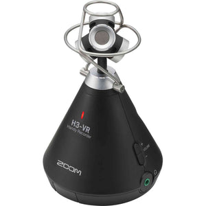 Zoom H3-VR Handy Audio Recorder with Built-In Ambisonics Mic Array Bundle