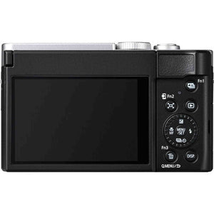 Panasonic ZS99 Point and Shoot Compact Travel Digital Camera Silver - Bundle Panasonic