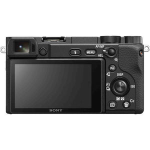 Sony a6400 Mirrorless Camera with 16-50mm f/3.5-5.6 II Lens Black - Bundle - Reconditioned