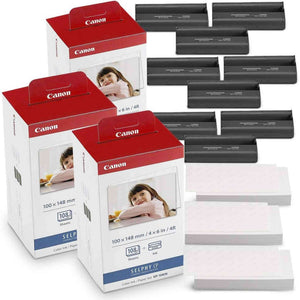 Canon KP-108IN Color Ink and Paper Set Includes Total of 324 Sheets and 9 Ink Cartridges Canon