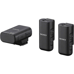 Sony ECM-W3 2-Person Wireless Mic System | Noise Reduction, Clear Audio + More Sony