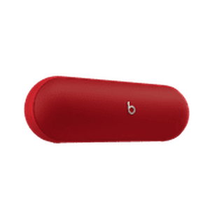 Beats Pill - Wireless Bluetooth Speaker and Portable Charger via USB-C - Up to 24 Hours Battery Life, IP67 Water Resistant, Apple & Android Compatible, Built-in Microphone - Statement Red Beats