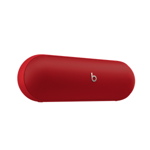 Beats Pill - Wireless Bluetooth Speaker and Portable Charger via USB-C - Up to 24 Hours Battery Life, IP67 Water Resistant, Apple & Android Compatible, Built-in Microphone - Statement Red Beats