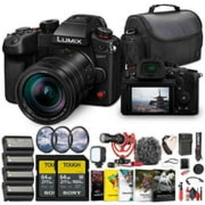 Panasonic Lumix GH7 Mirrorless Micro Four Thirds Camera with 12-60mm f/2.8-4 Lens Bundle Panasonic