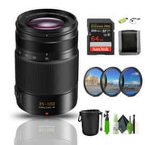 Panasonic LUMIX Micro Four Thirds Camera Lens, Leica DG Vario-ELMARIT 35-100mm / F2.8 / Power O.I.S. - H-ES35100 Panasonic