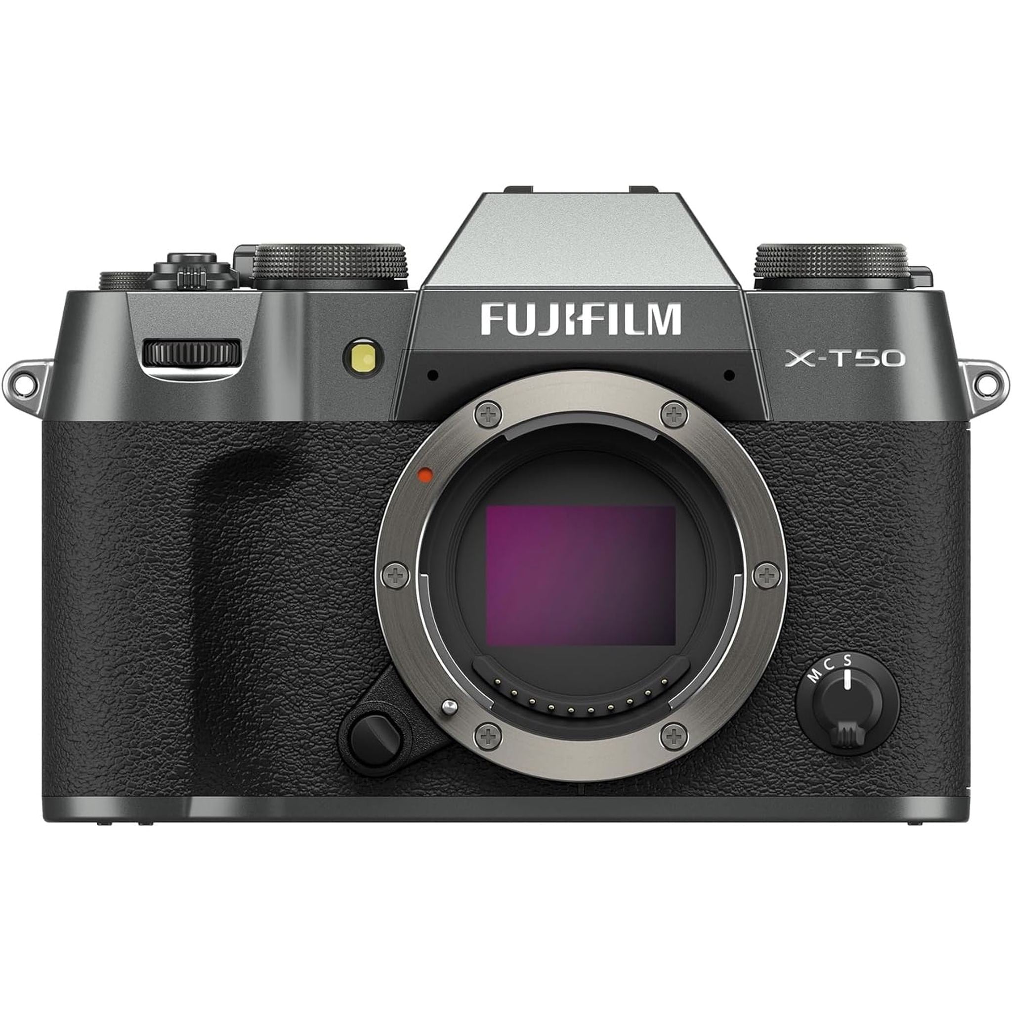 Fujifilm X-T50 Mirrorless Digital Camera Body - Charcoal Silver