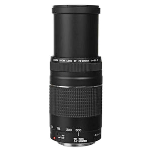 Canon EF 75-300mm f/4-5.6 III Telephoto Zoom Lens for Canon SLR Cameras, 6473A003 Renewed - Reconditioned Canon