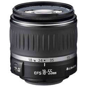 Canon EF-S 18-55mm f/3.5-5.6 is II SLR Lens - Mark II + 3 Piece Filter Kit + Lens Pen Cleaner + Shock Proof Deluxe Lens Case + Microfiber Cleaning Cloth + Accessory Saver Bundle! BVI