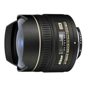 Nikon AF DX NIKKOR 10.5mm f/2.8G ED Fixed Zoom Fisheye Lens with Auto Focus for Nikon DSLR Cameras - Used Nikon