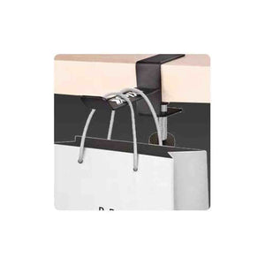 Xpix Metal Headphone Headset Holder Hanger with Under Desk Design Mount Clamp Clip Grip - Hooks onto Surface Without Glue Or Mess - Fits Headphones XPIX