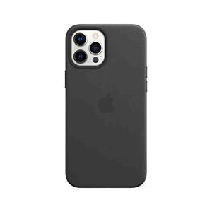 Apple Leather Case with MagSafe for iPhone 12 Pro Max - Black - Used Apple