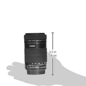 Canon EF-S 55-250mm F4-5.6 IS STM Lens for Canon SLR Cameras - Used Canon