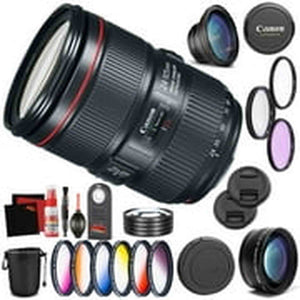 Canon EF 24-105mm f/4L is II USM Lens Professional Kit International Model Bundle Canon