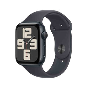 Apple Watch SE 2nd Gen GPS 44mm Smartwatch with Midnight Aluminium Case with Midnight Sport Band M/L. Fitness and Sleep Trackers, Crash Detection, Heart Rate Monitor, Retina Display