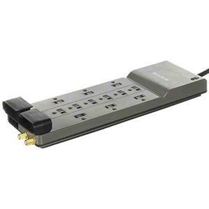 Belkin 12-Outlet Surge Protector with Phone/Coax Protection, 8 ft. Cord Belkin