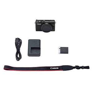 Canon EOS M100 Mirrorless Camera Wi-Fi, Bluetooth, and NFC Enabled Black - Used