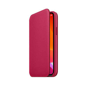 Apple Leather Folio for iPhone 11 Pro - Raspberry - Refurbished Apple