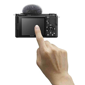 Sony Alpha ZV-E10 - APS-C Interchangeable Lens Mirrorless Vlog Camera - Black - Reconditioned Sony
