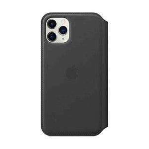 Apple Leather Folio for iPhone 11 Pro - Black - Used Apple