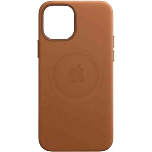 Apple iPhone 12 and iPhone 12 Pro Leather Case with Magsafe - Saddle Brown Apple